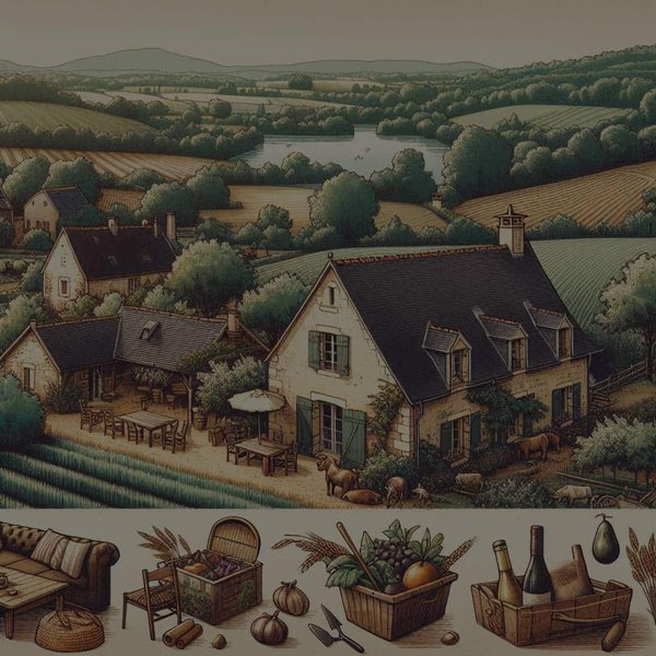 Où séjourner pour une expérience agricole authentique dans une ferme biologique en Dordogne?