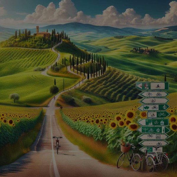 Quels sont les itinéraires de vélo les plus pittoresques en Toscane ?