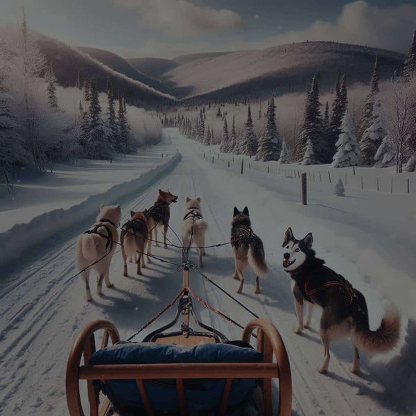 Quel est le meilleur itinéraire pour une excursion en traîneau à chiens au Québec ?