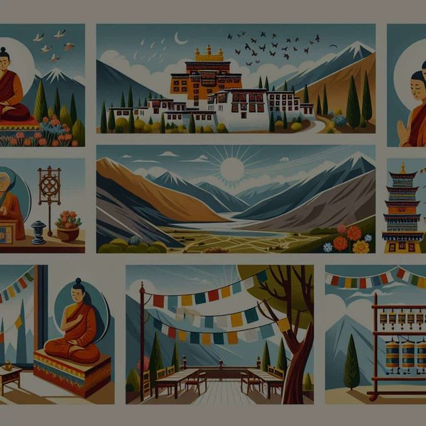 Comment organiser une retraite spirituelle dans les monastères de la région du Ladakh, Inde ?